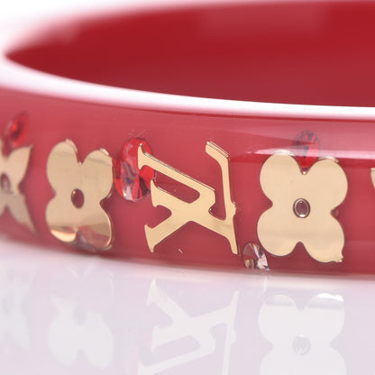 Louis Vuitton Resin Swarovski Medium Inclusion Bracelet PM Pomme D'Amour 3 of 3