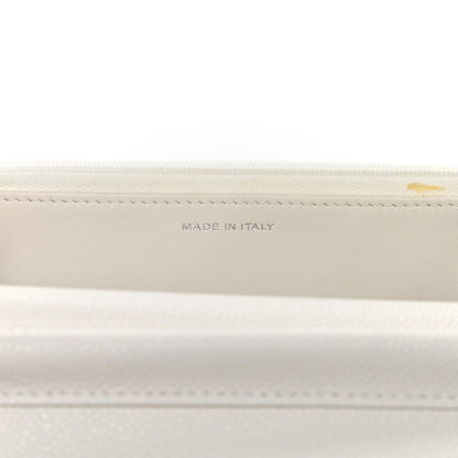 Chanel Caviar Quilted Wallet On Chain WOC White 7 of 13