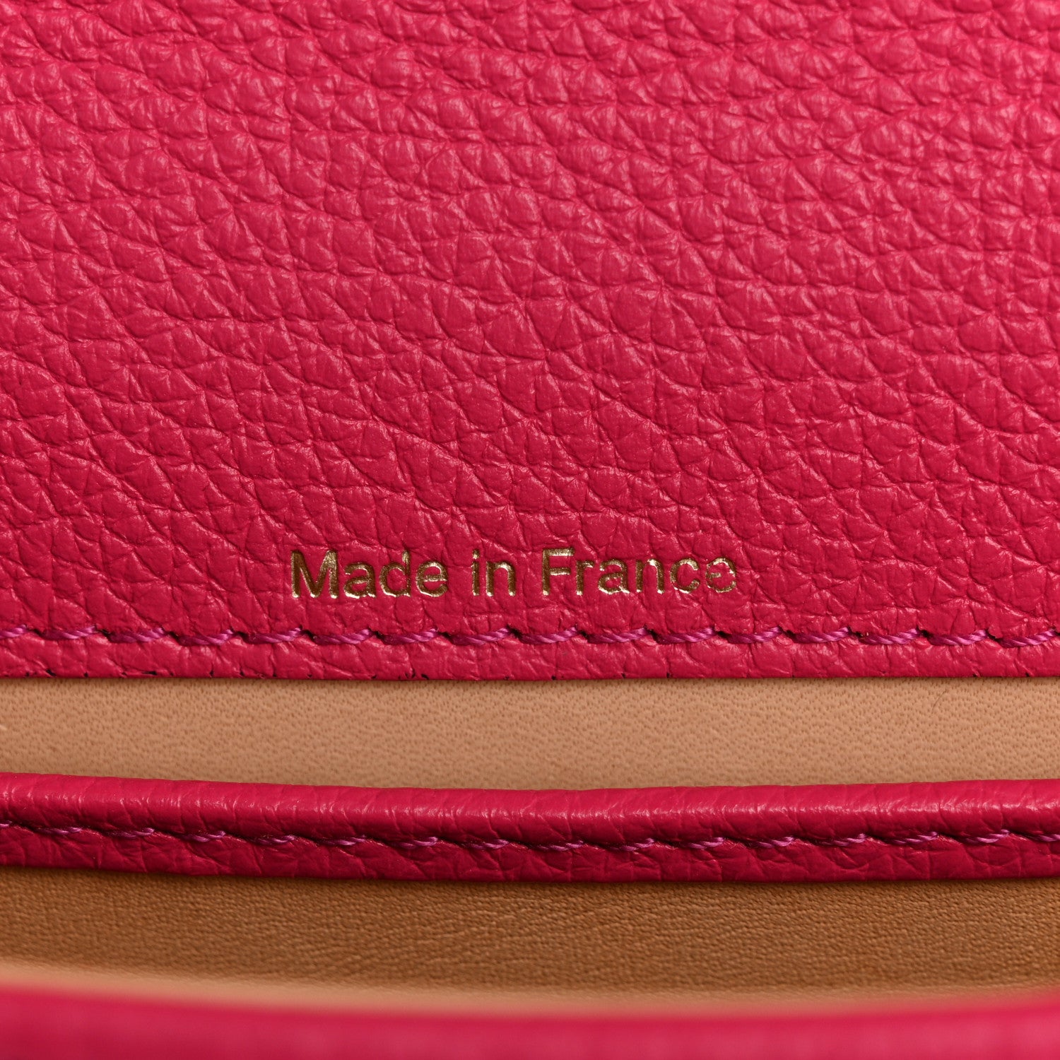 Delvaux Grained Calfskin Mini Brillant Satchel Rose Indien 7 of 14