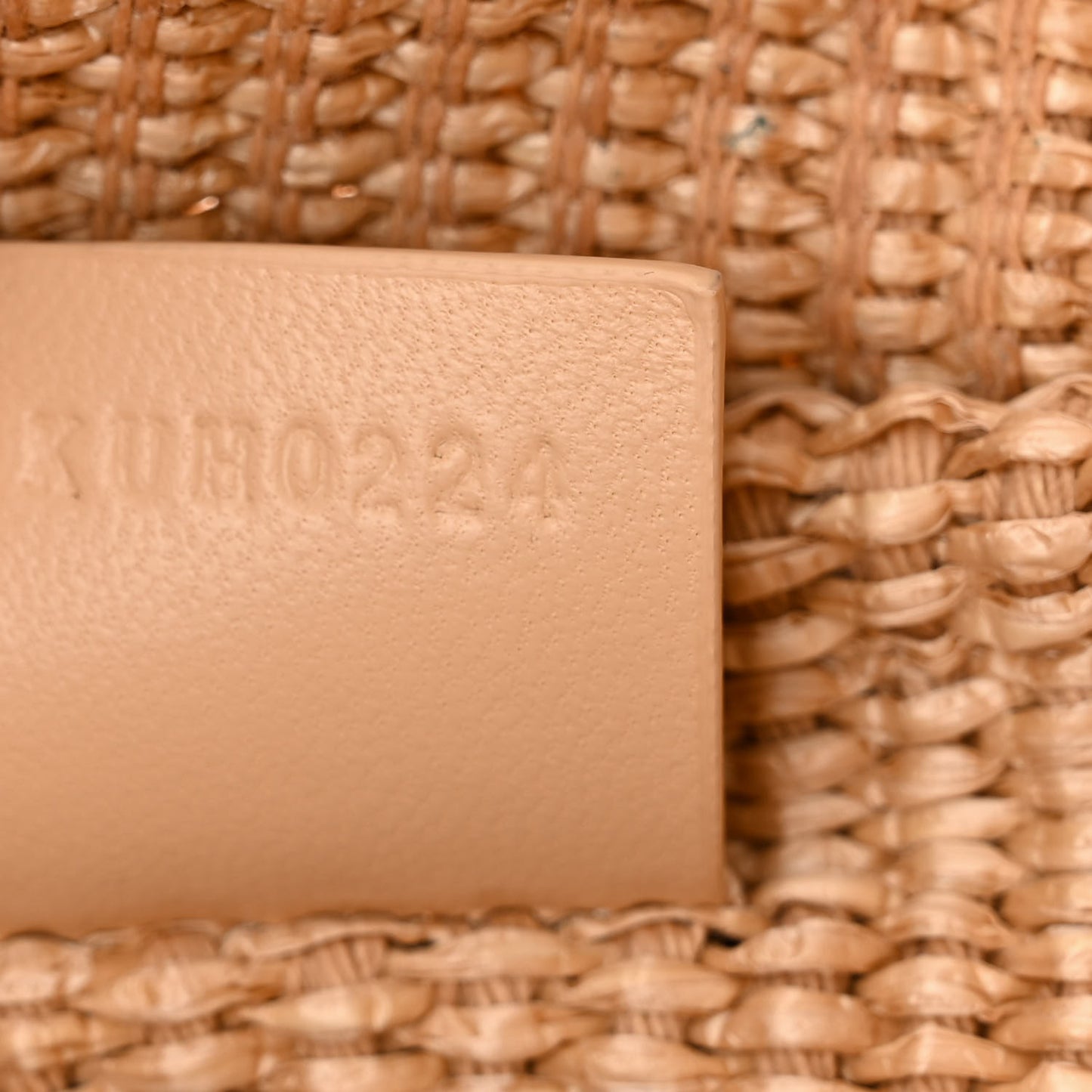 Raffia Large G Shopping Tote Natural