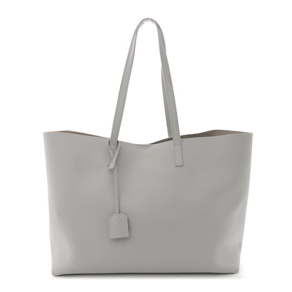 Saint Laurent Calfskin Large Shopping Tote Granite 1 of 16
