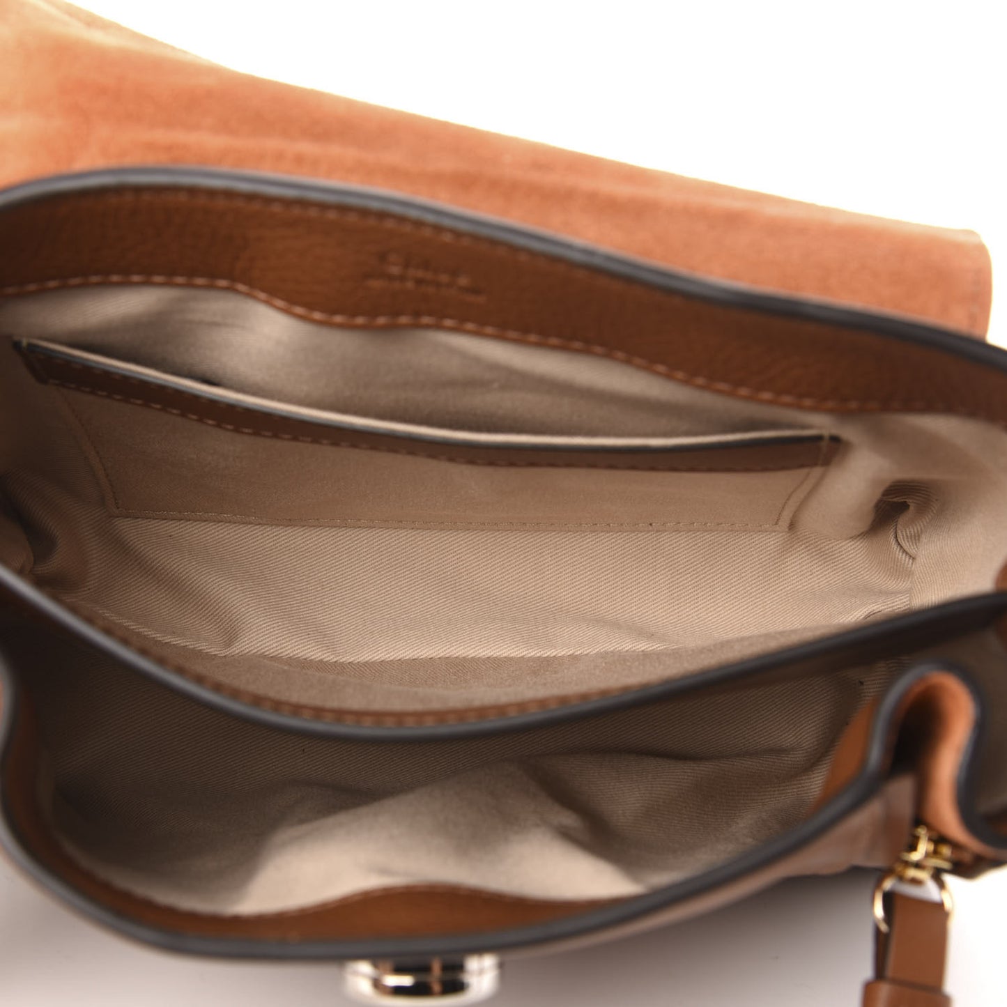 Calfskin Mini Faye Day Shoulder Bag Tan