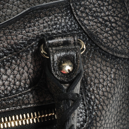 Balenciaga Grained Calfskin Classic Gold Hardware Mini City Ombre Grey Gradient 5 of 9