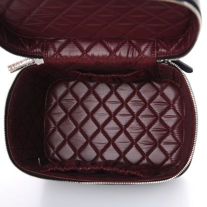 Chanel Lambskin Quilted Large Vanity Pouch Black 5 of 8