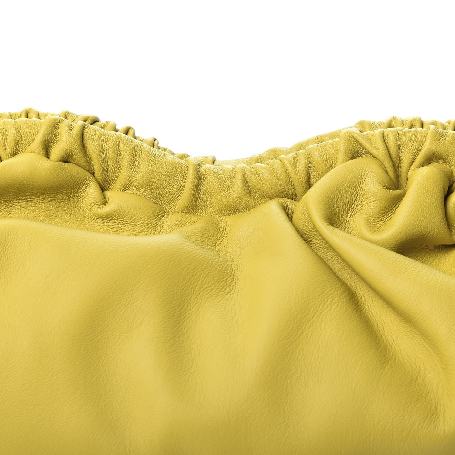 Mansur Gavriel Lambskin Cloud Clutch Pomelo 9 of 9