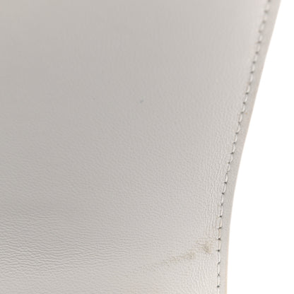 Balenciaga Calfskin Crocodile Embossed Small Hourglass Top Handle Bag White 11 of 15