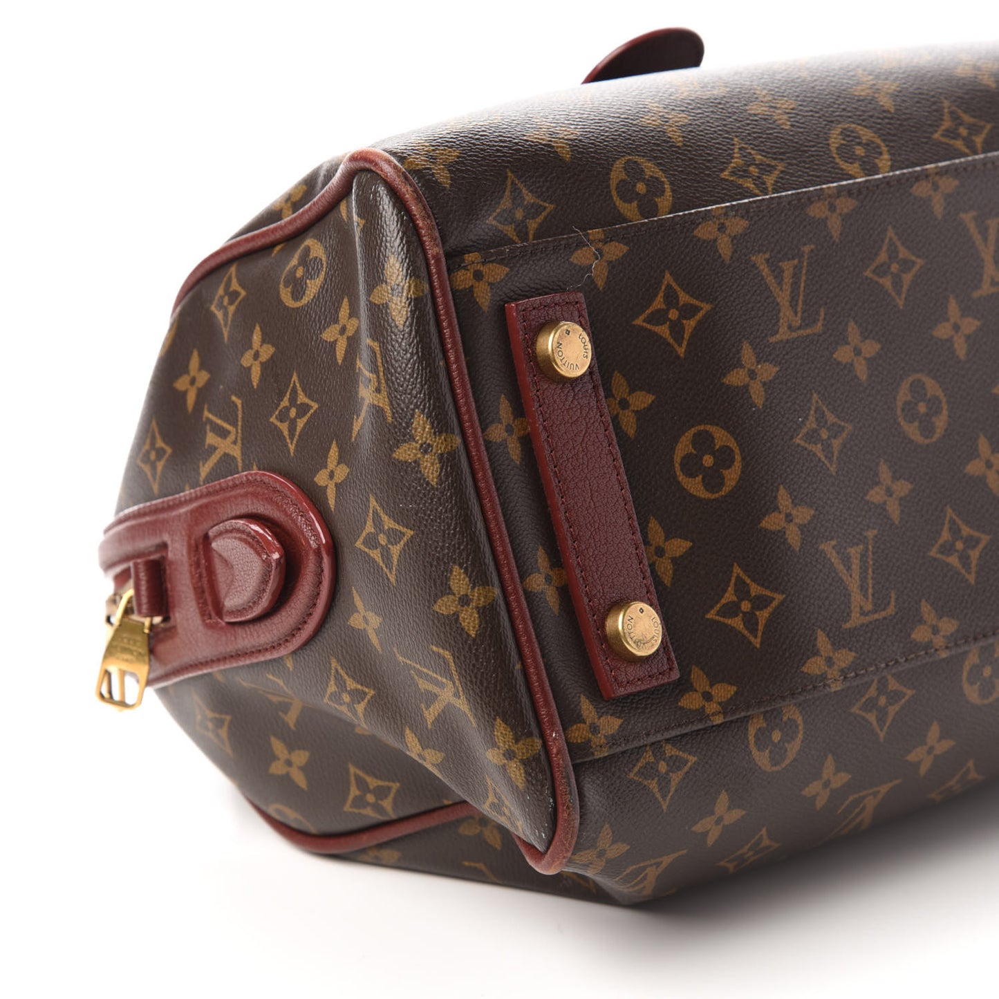 Monogram Golden Arrow Speedy Burgundy