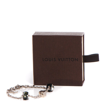 Louis Vuitton Swarovski Gamble Damier Bracelet Silver 6 of 6