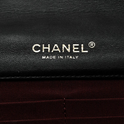 Chanel Patent Quilted Golden Class Wallet on Chain WOC Black 6 of 7