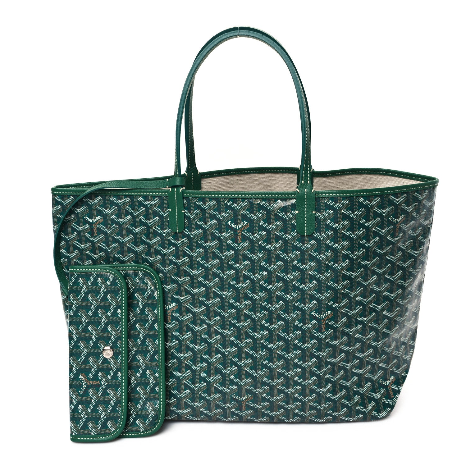Goyard Goyardine Saint Louis PM Green 3 of 10