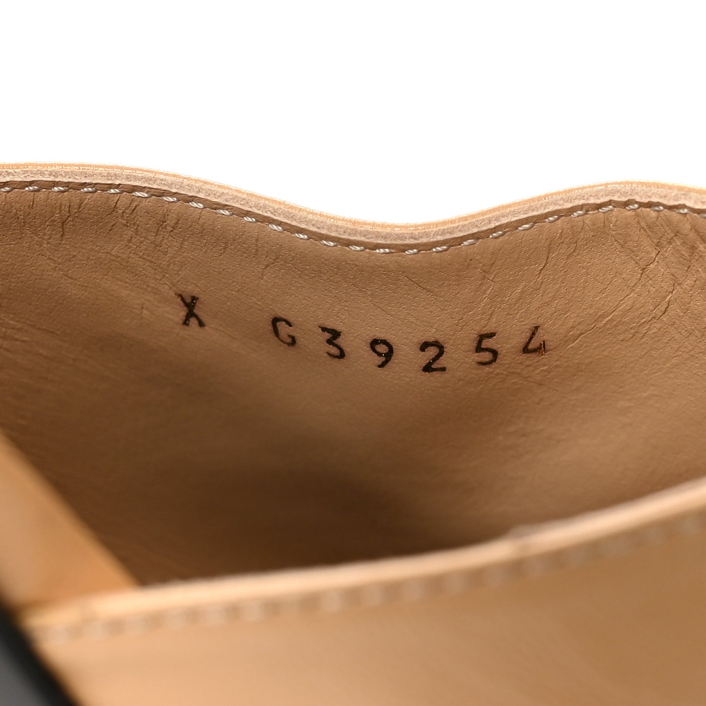 Shiny Goatskin Pearl Mule 40 Beige