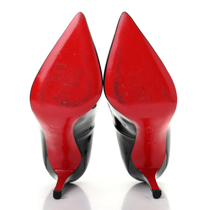 Christian Louboutin Patent Pigalle 100 Pumps 35.5 Black 5 of 8
