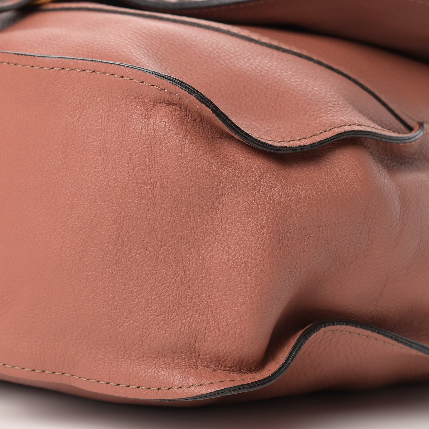 Chloe Calfskin Large Marcie Hobo Coral 9 of 11