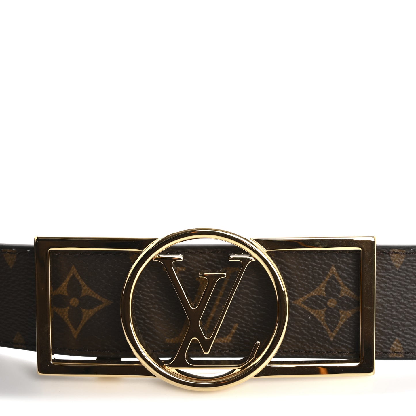Monogram 25mm Dauphine Reversible Belt 80 32 Black