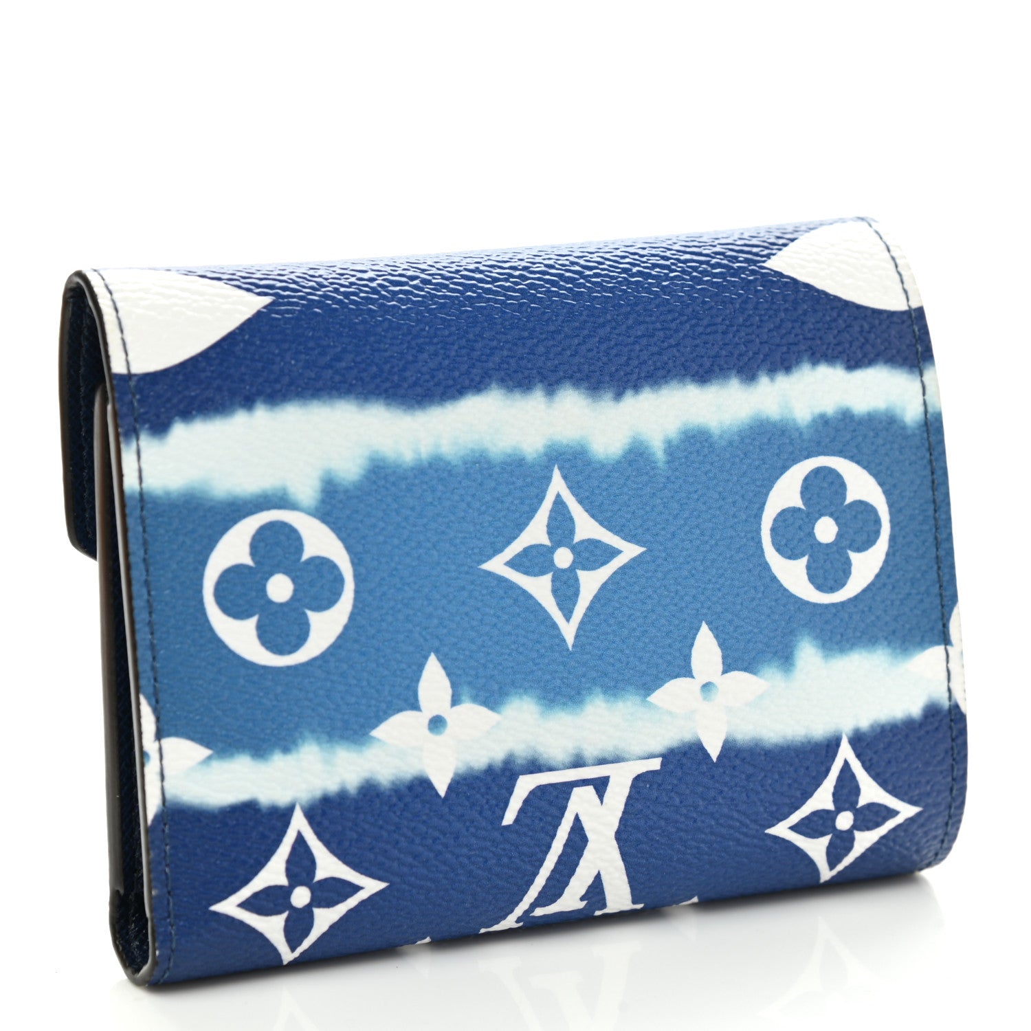 Louis Vuitton Monogram Escale Victorine Wallet Blue 3 of 7