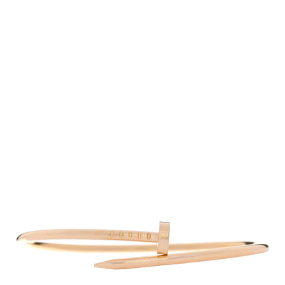 Cartier 18K Yellow Gold Small Juste Un Clou Bracelet 16 1 of 5