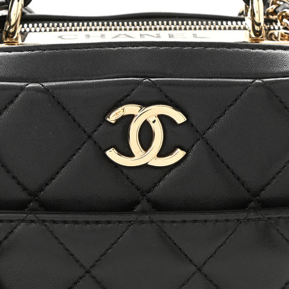 Chanel Lambskin Quilted Small Trendy CC Bowling Bag Black 8 of 10