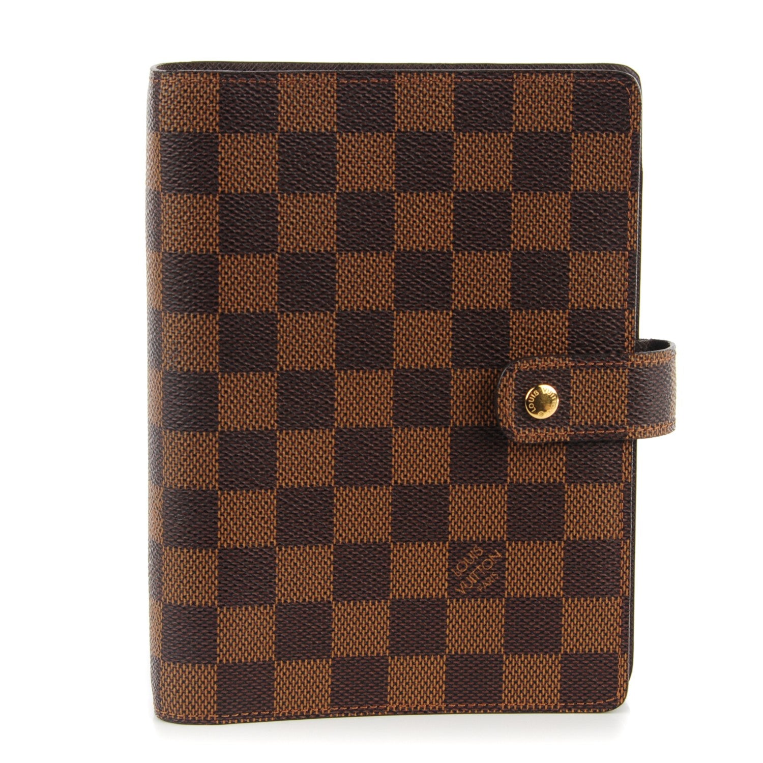 Louis Vuitton Damier Ebene Medium Ring Agenda Cover 1 of 7