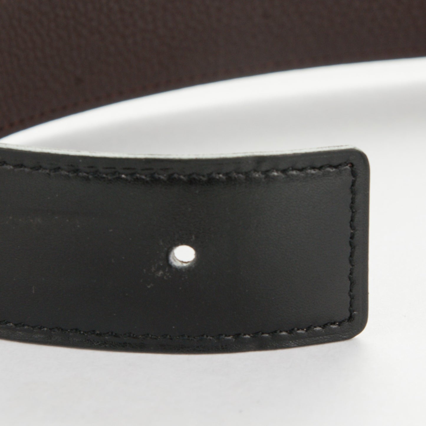 Box Togo 32mm H Belt 80 Black Chocolate