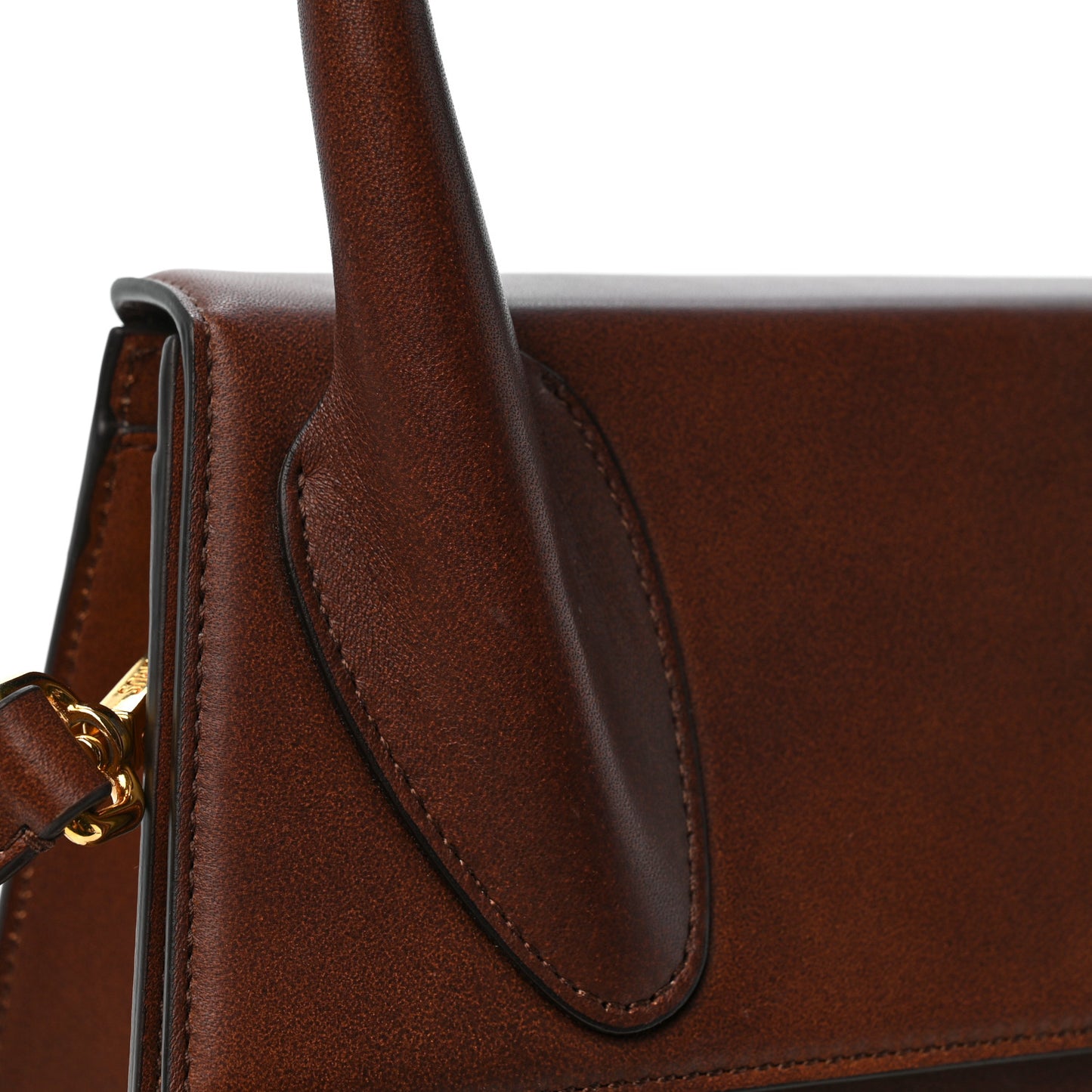 Smooth Calfskin Le Grand Chiquito Dark Brown