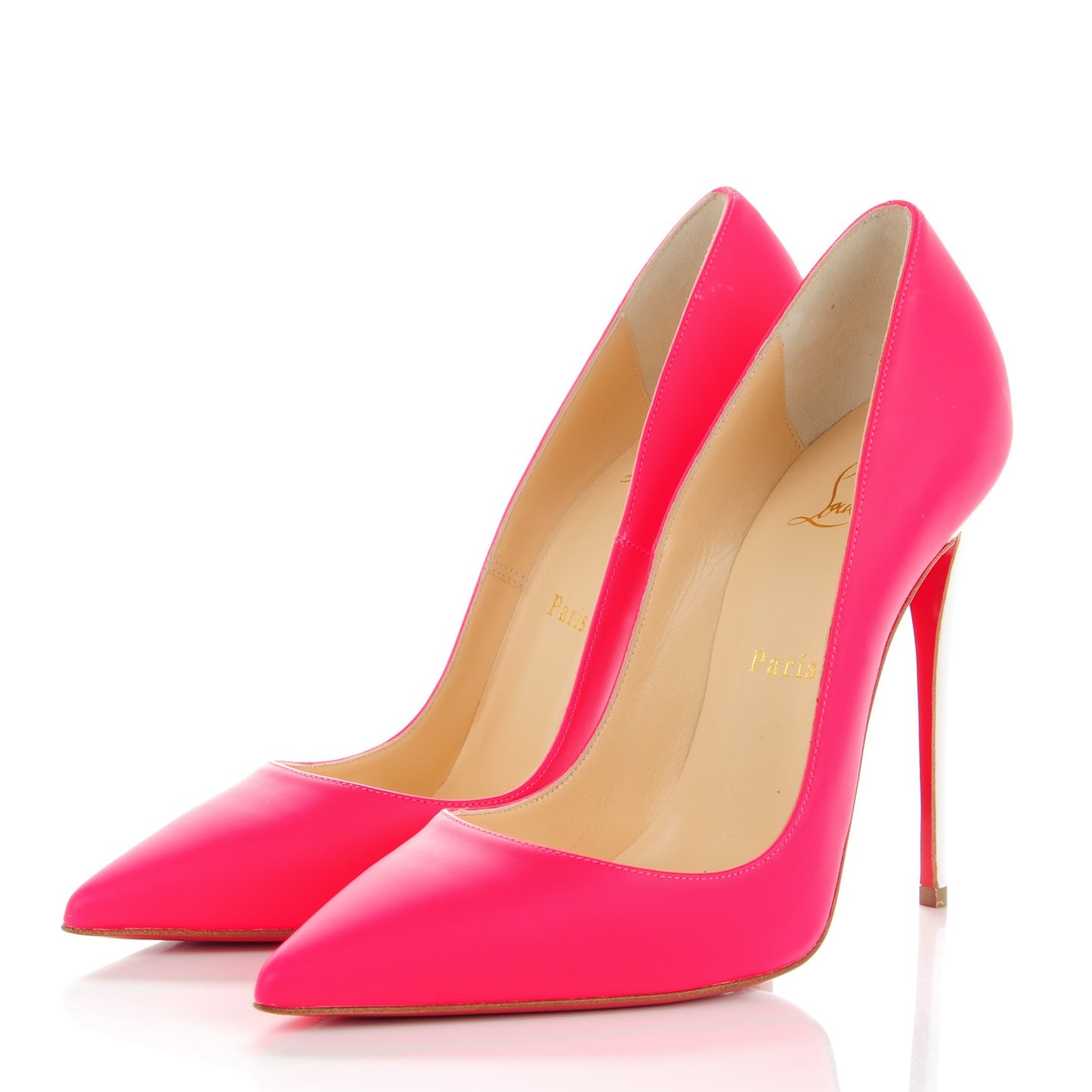 Matte Calfskin Jazz Calf Fluo So Kate 120 Pumps 38 Fuchsia White