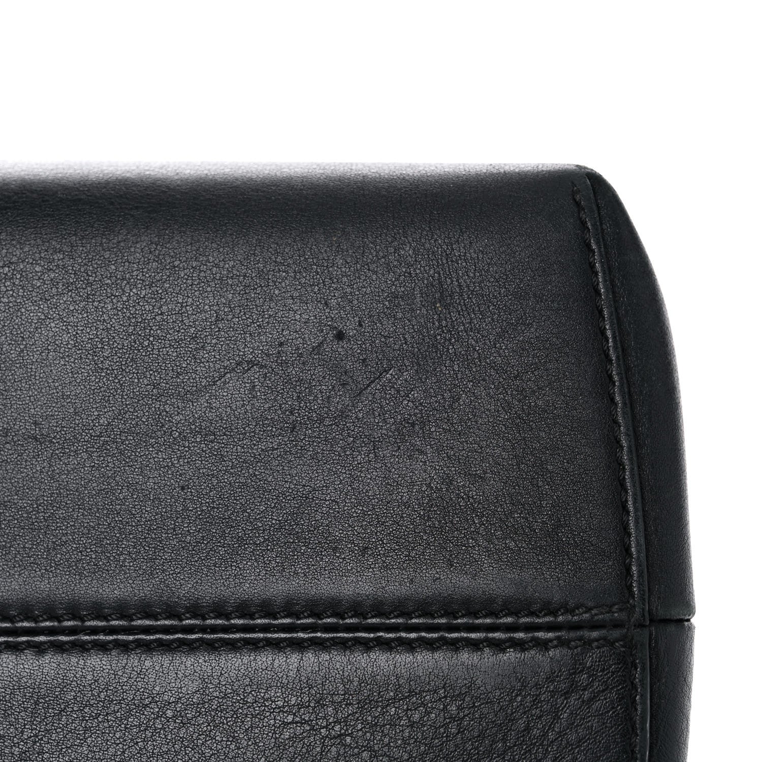 Fendi Vitello Dolce Large By The Way Boston Bag Black 17 of 35
