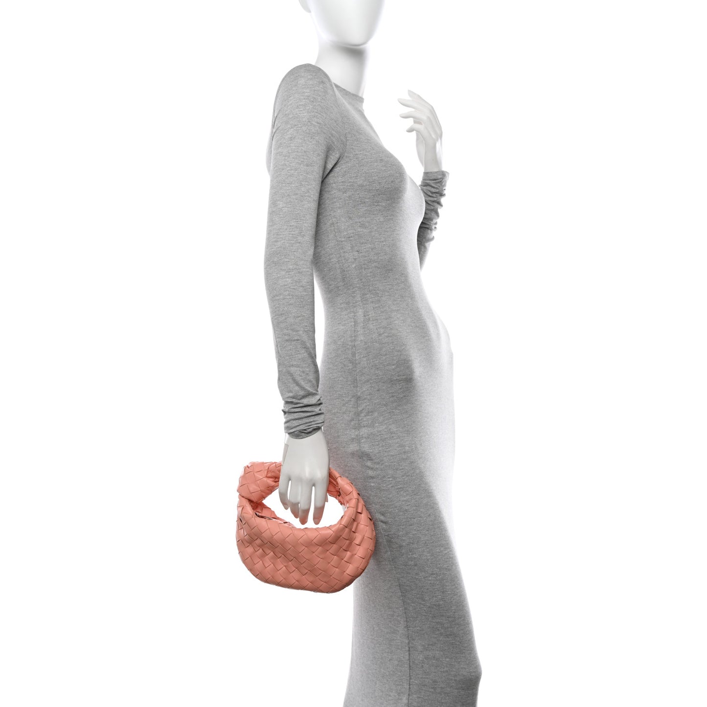 Nappa Intrecciato Mini Jodie Peachy