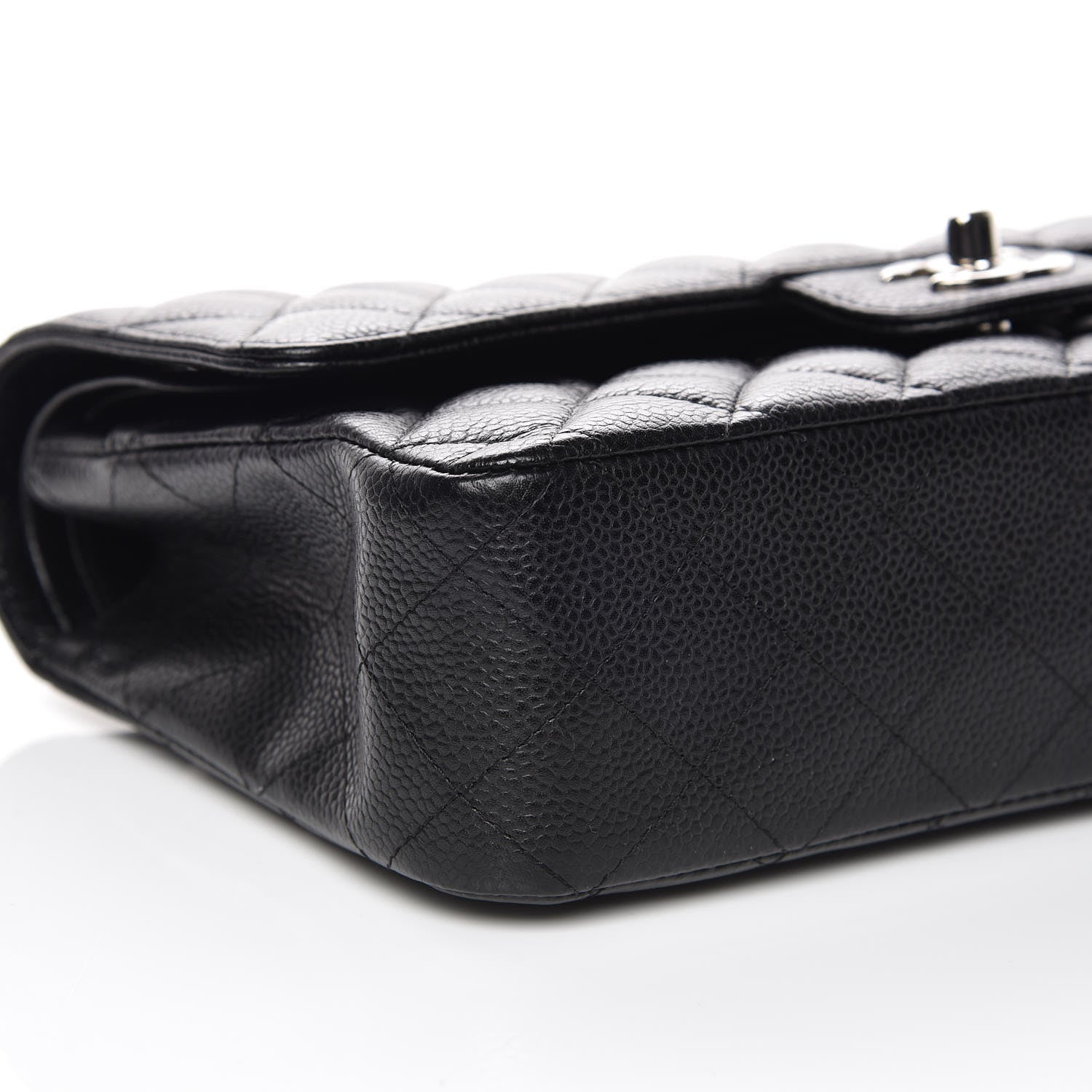 Chanel Caviar Quilted Medium Double Flap Black 5 of 10