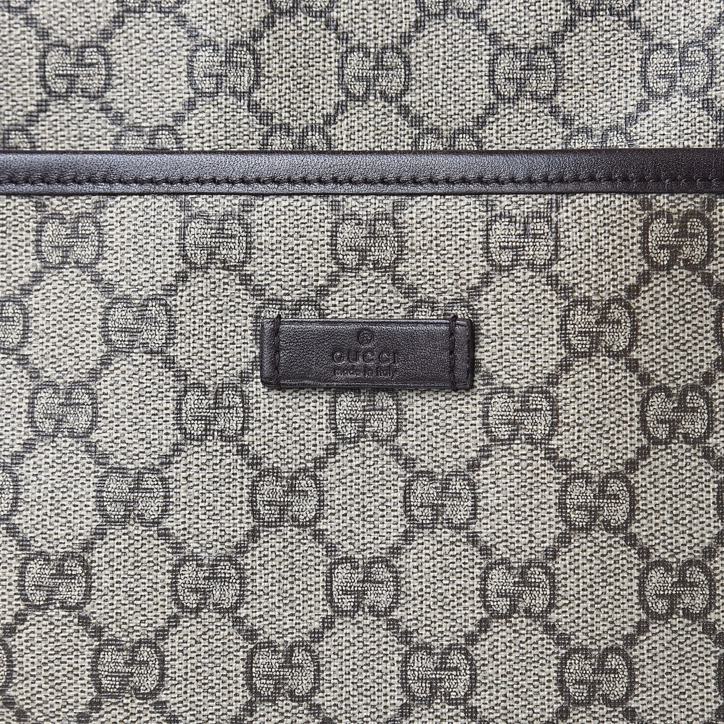 GG Supreme Monogram Medium Joy Tote Dark Brown