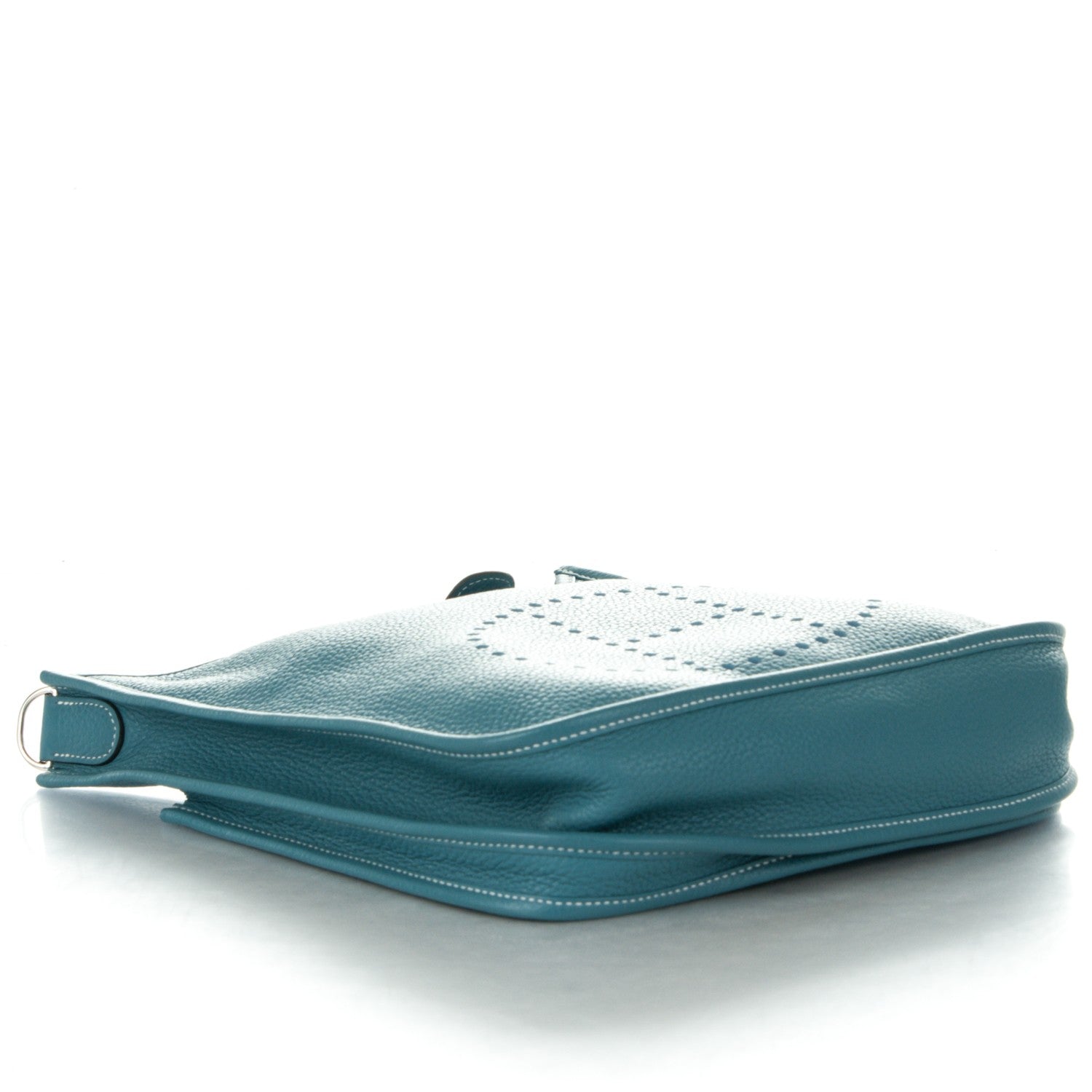 Hermes Taurillon Clemence Evelyne III PM Blue Jean 4 of 7