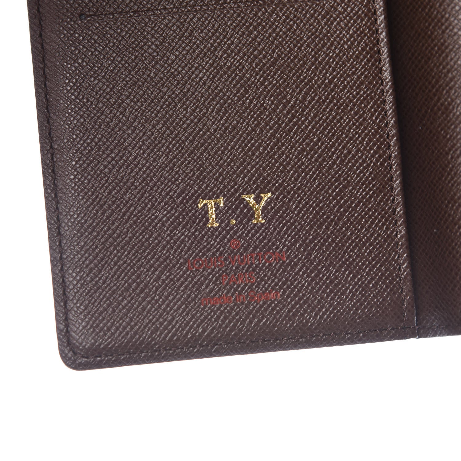 Louis Vuitton Damier Ebene Pocket Agenda Cover 6 of 7