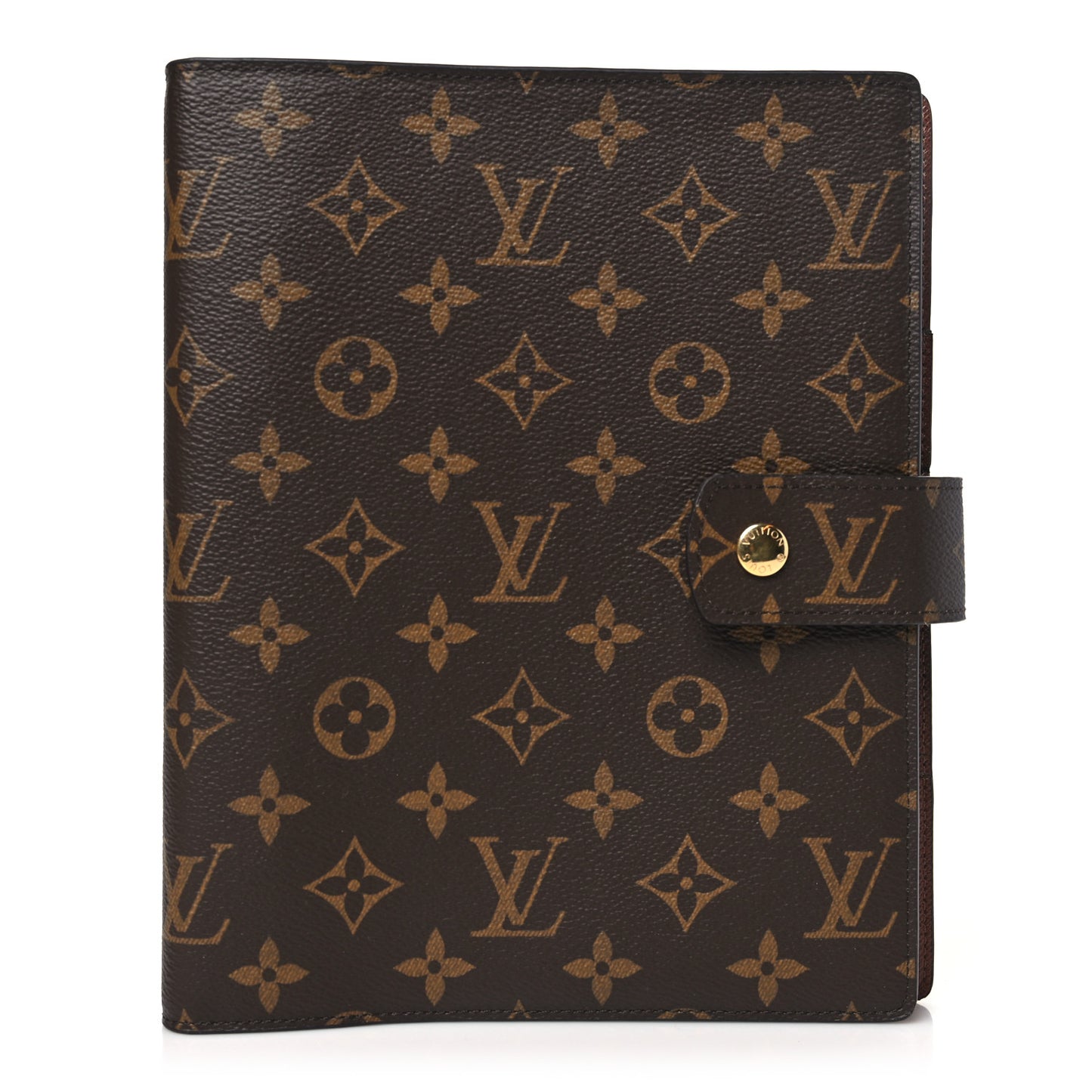 Monogram Large Ring Agenda Cover