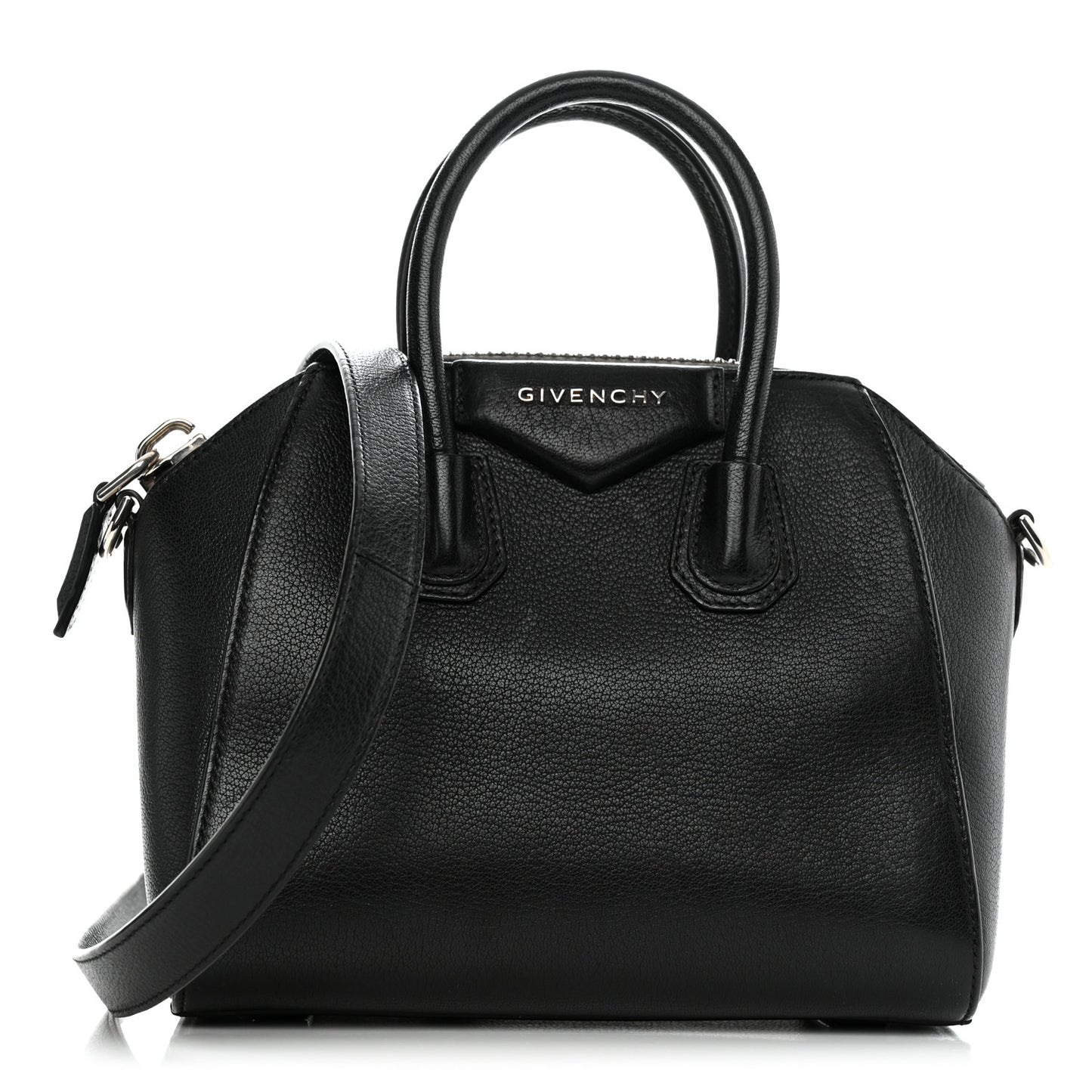 Sugar Goatskin Mini Antigona Black