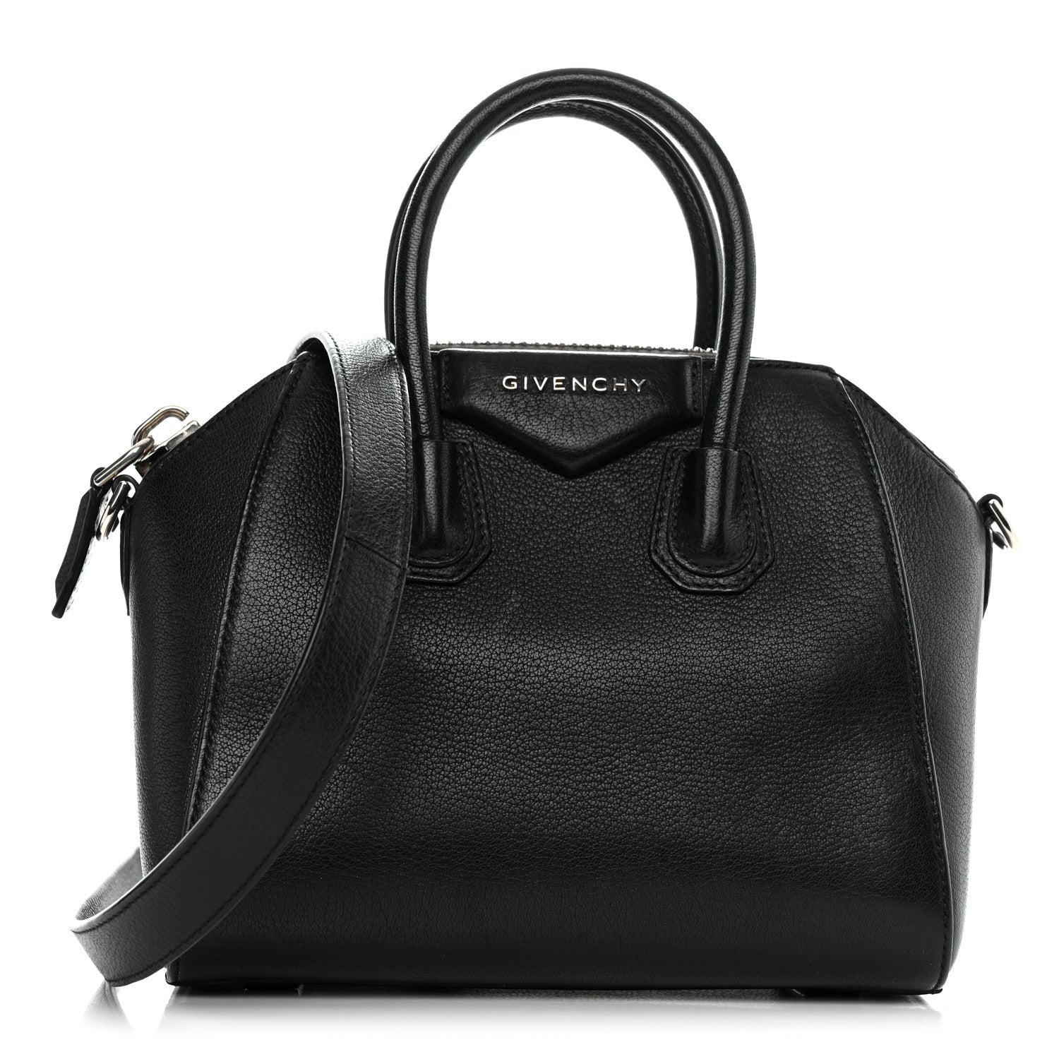 Givenchy Sugar Goatskin Mini Antigona Black 1 of 10