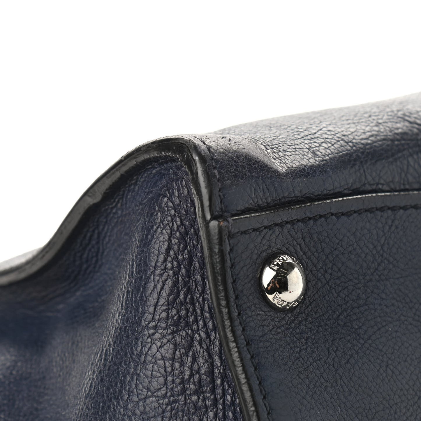 Glace Calf Twin Pocket Tote Baltico