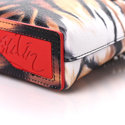 Christian Louboutin Calfskin Bengal Mini North South Cabata Tote Multicolor 9 of 10