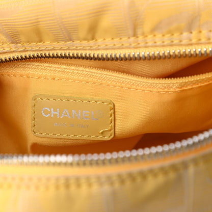 Chanel Nylon Travel Duffle Yellow 8 of 10