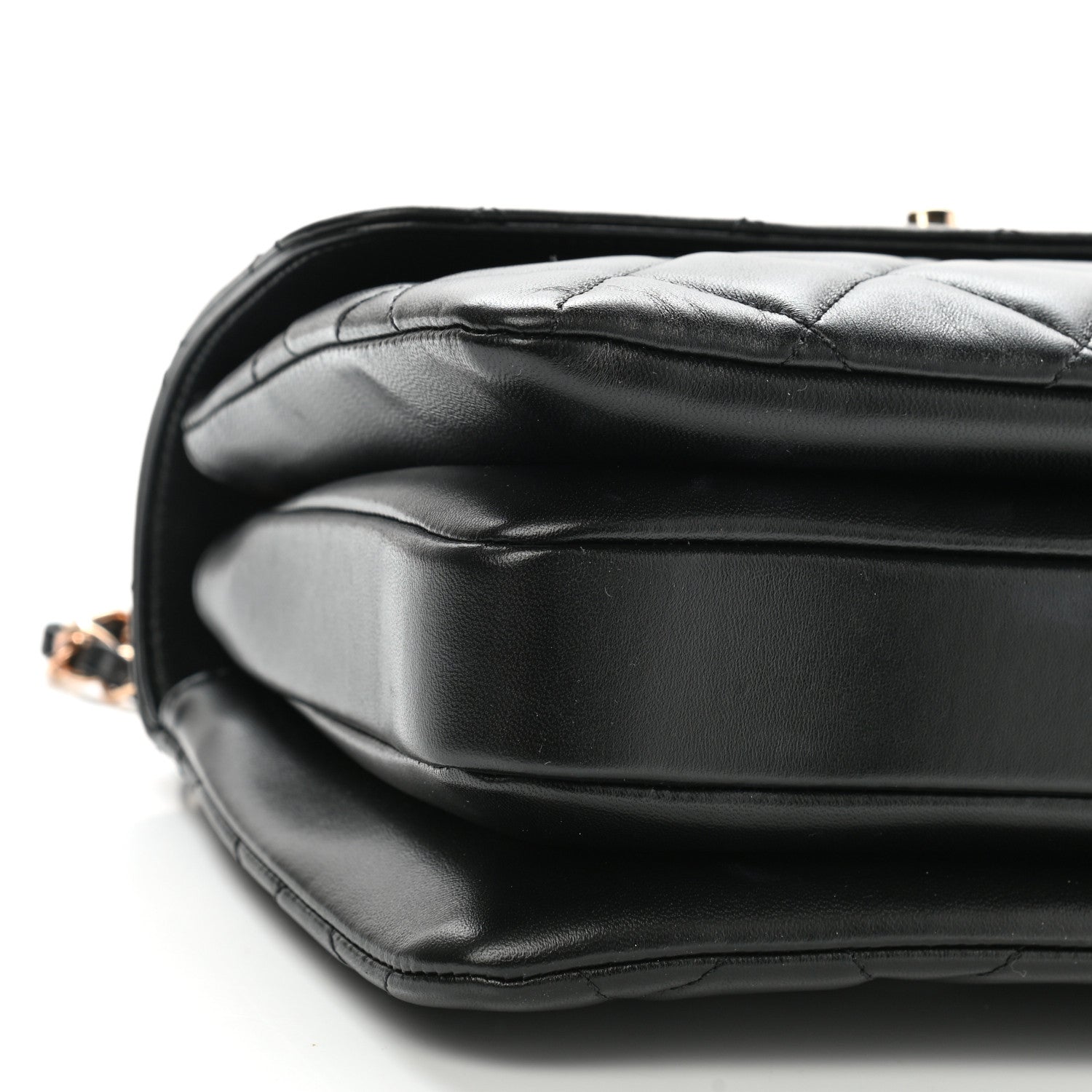 Chanel Lambskin Quilted Small Trendy CC Dual Handle Flap Bag Black 8 of 11