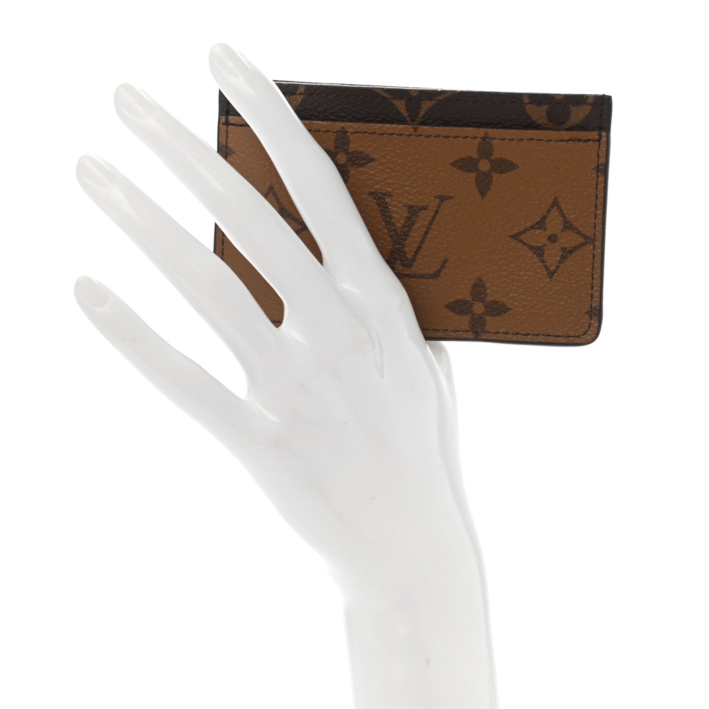 Reverse Monogram Card Holder