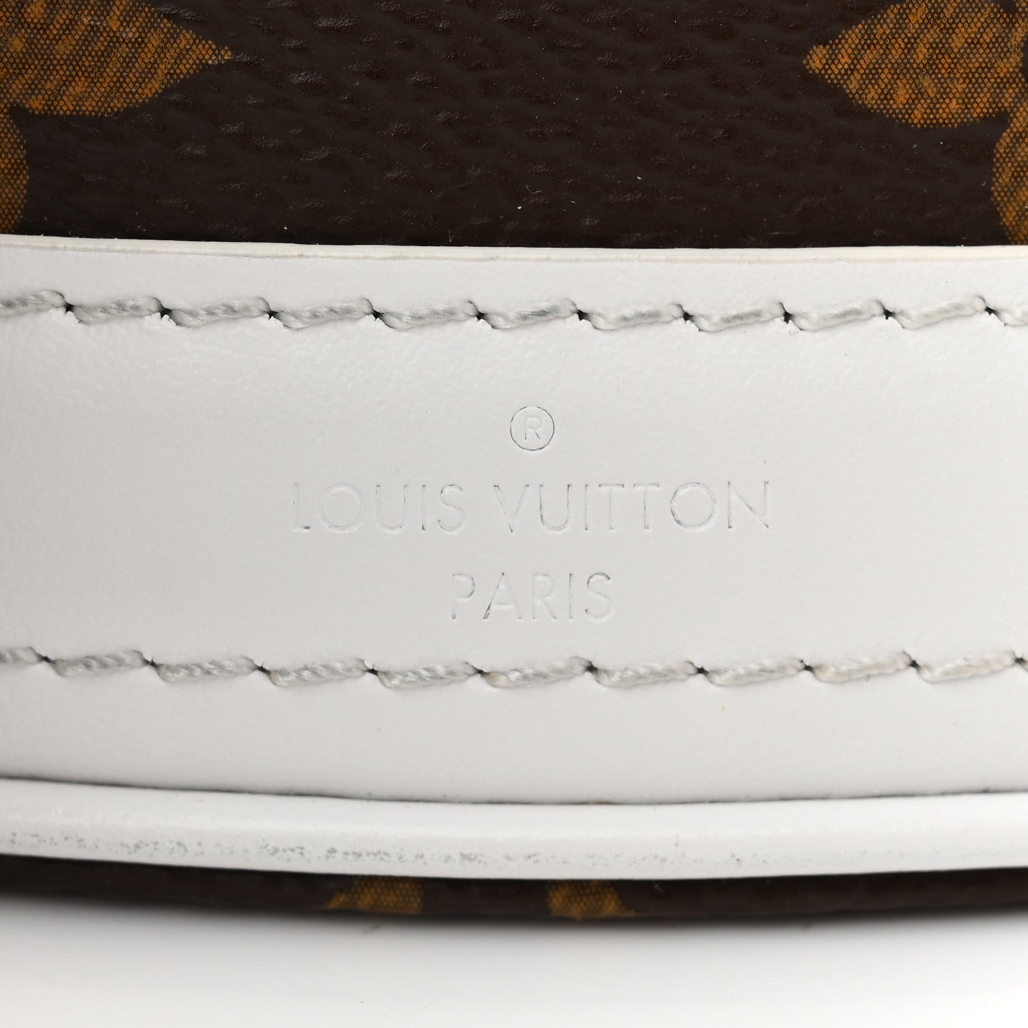 Louis Vuitton Monogram LV Match Nano Bucket Bag White 7 of 11