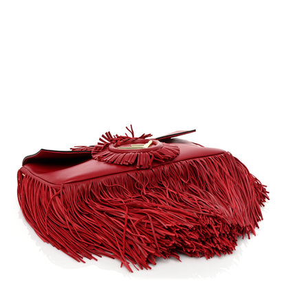 Fendi Nappa F is Fendi Fringe Baguette Fragola 4 of 13