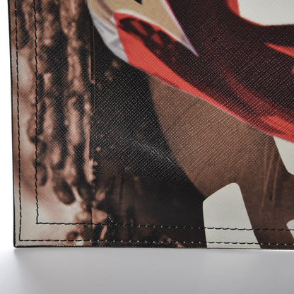 Givenchy Coated Canvas Tribal Girl Print Large Antigona Pouch 12 of 12