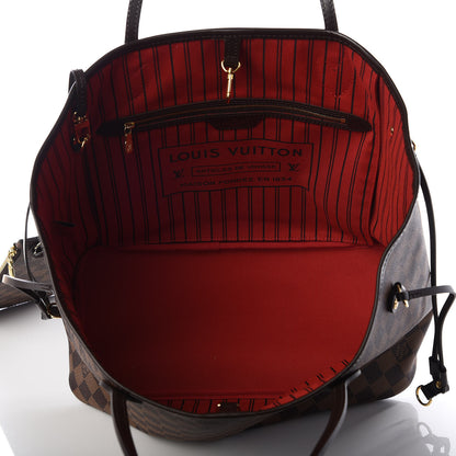 Louis Vuitton Damier Ebene Neo Neverfull MM 4 of 9