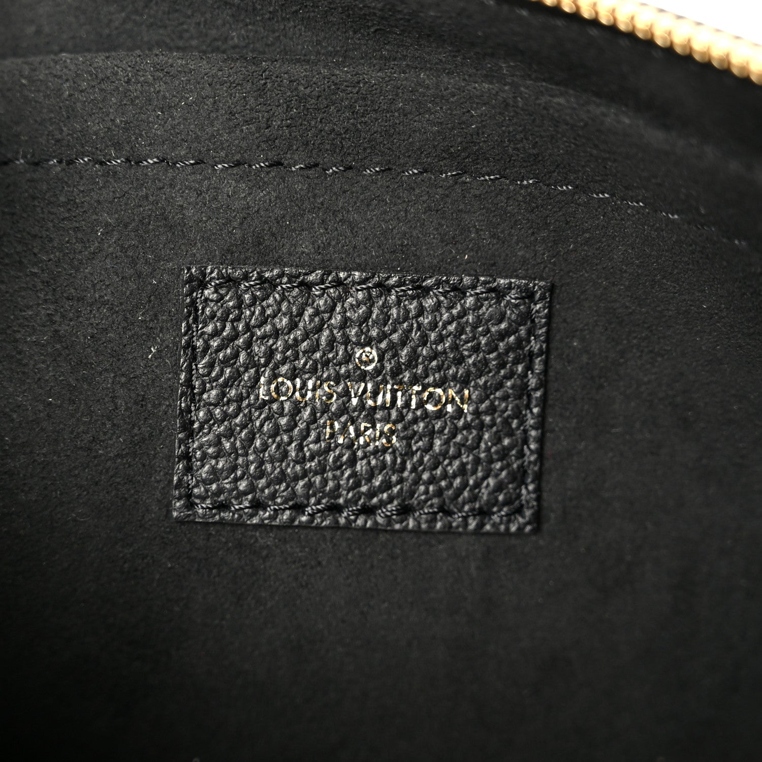 Louis Vuitton Empreinte Monogram Giant Multi Pochette Accessories Black 8 of 11