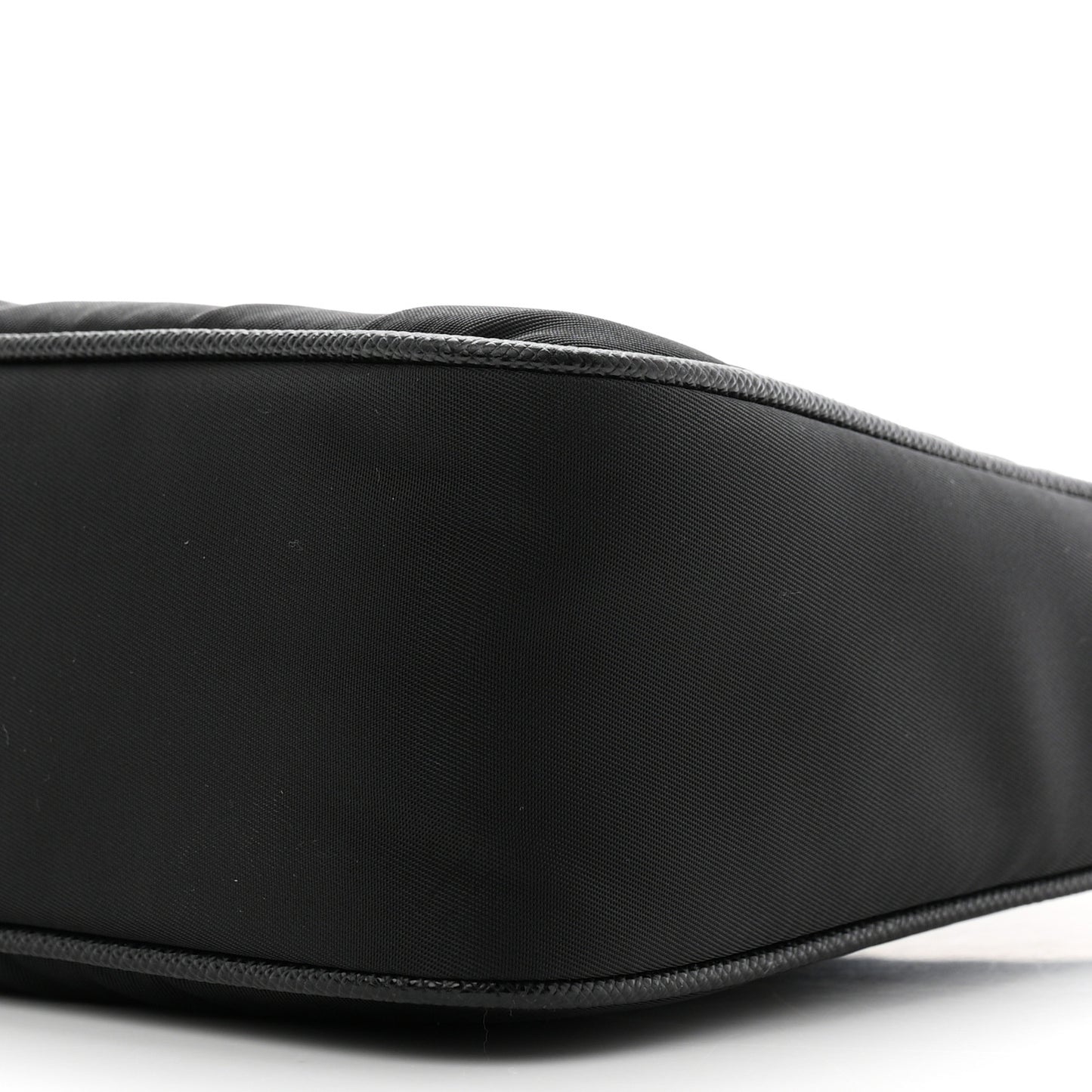 Tessuto Nylon Saffiano Mini Re-Edition 2005 Bag Black