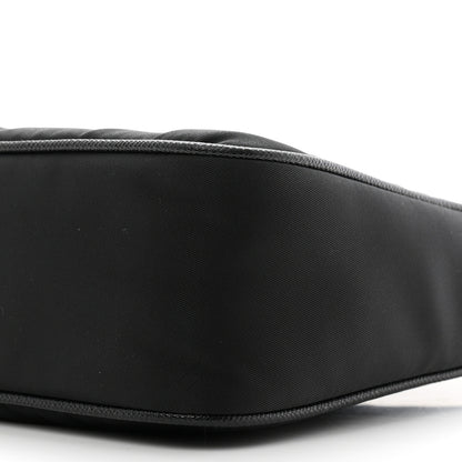 Prada Tessuto Nylon Saffiano Mini Re-Edition 2005 Bag Black 11 of 12