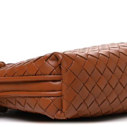 Bottega Veneta Nappa Intrecciato Nodini Crossbody Messenger Noce 10 of 11