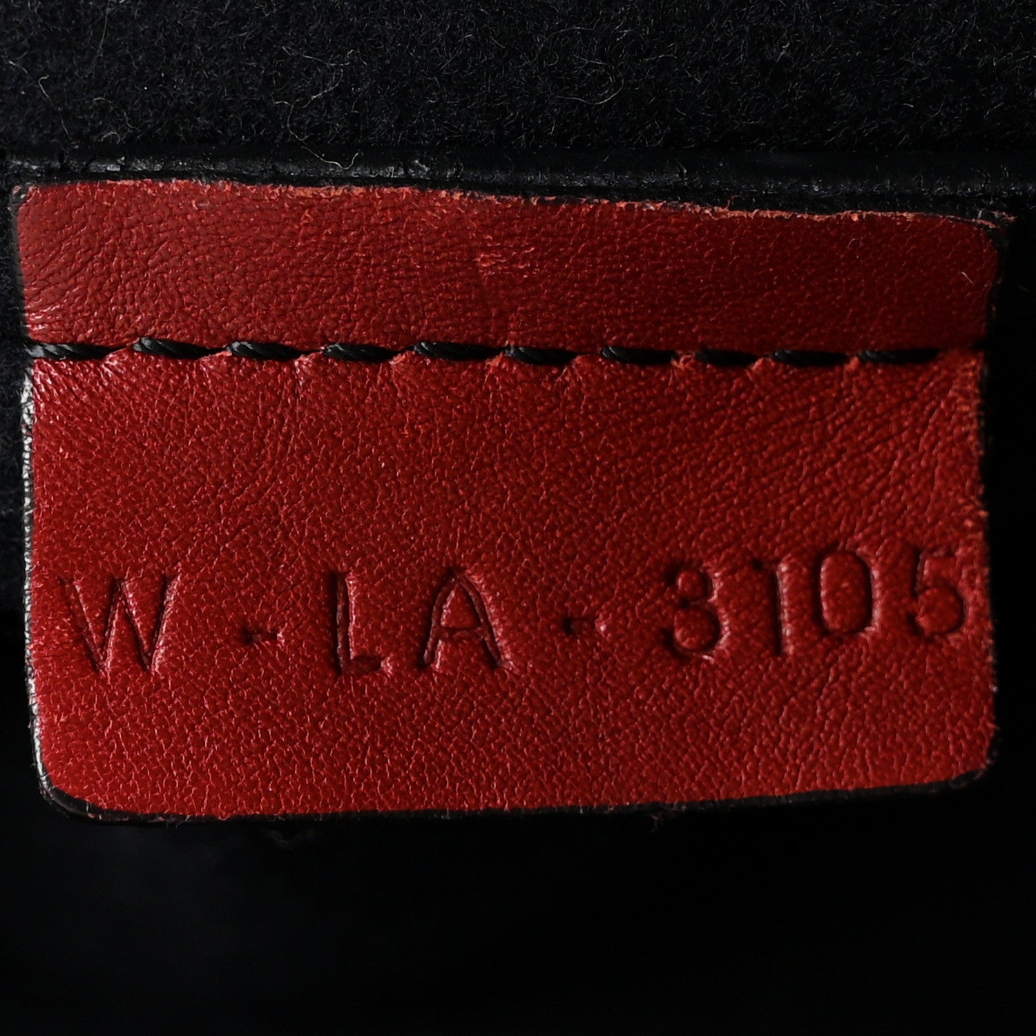 Celine Shiny Smooth Calfskin Small Twisted Cabas Dark Ruby Navy 8 of 11