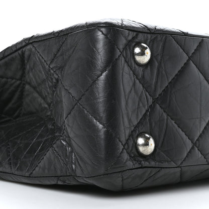 Chanel Aged Calfskin Reissue 2.55 Tote Black 8 of 9
