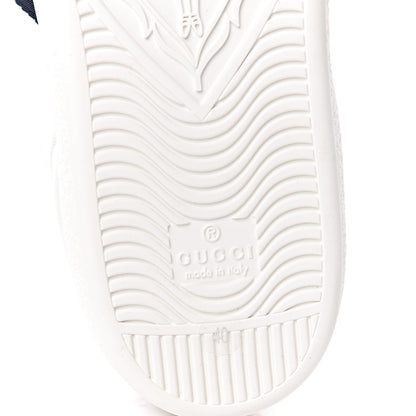Gucci Calfskin Sequins Web Cat Womens Ace Sneakers 40 White 7 of 10